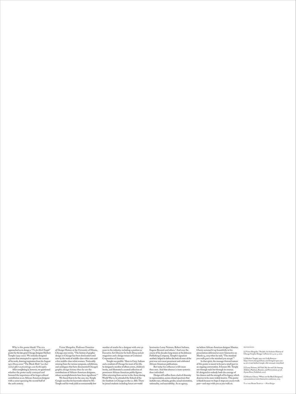 Large white page with small, dense text blocks at the bottom in black.