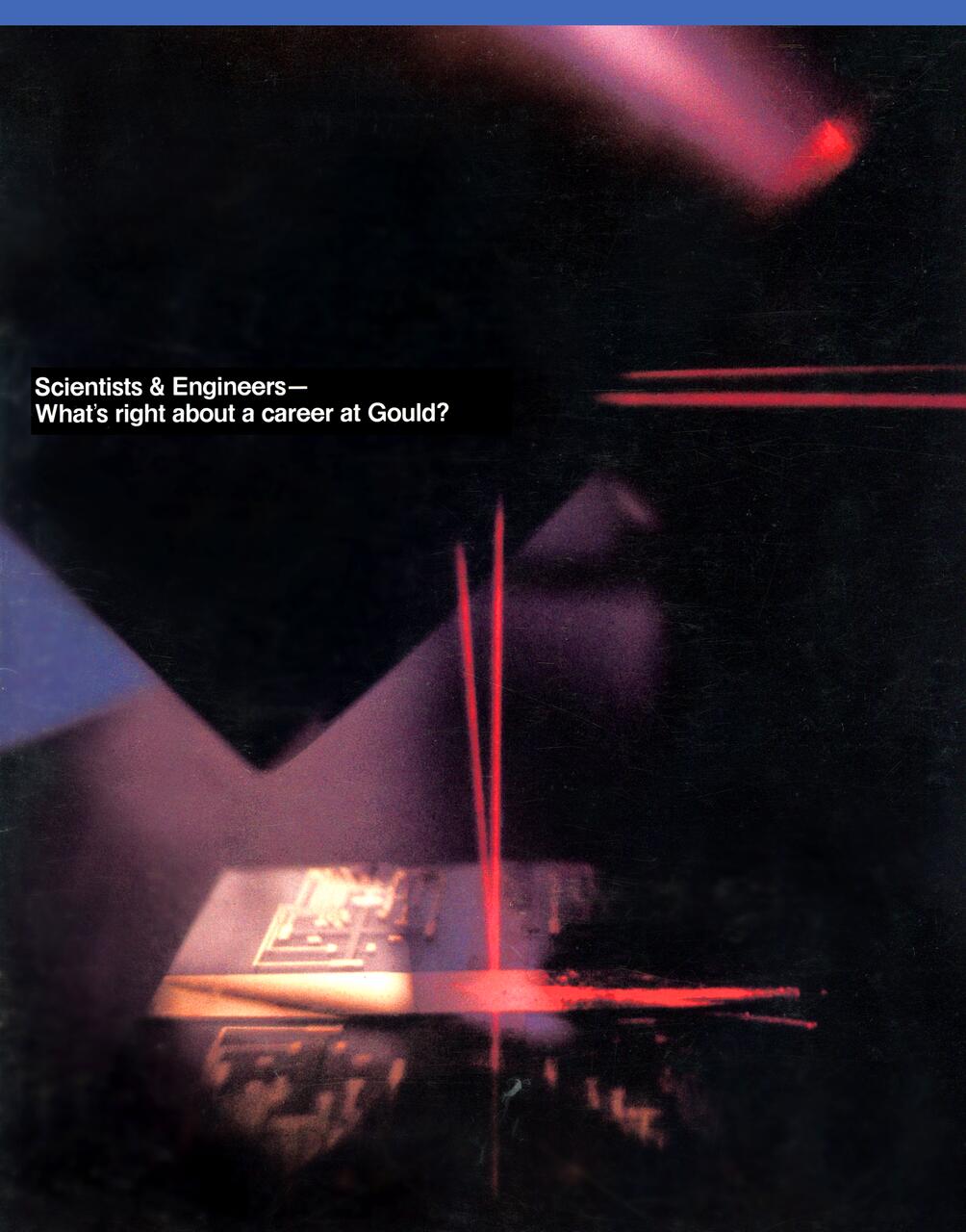 Abstract graphic with dark background, featuring red laser beams intersecting over illuminated surfaces, creating geometric shapes.