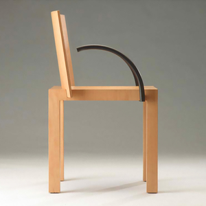 18F-40A-Chord Chair-All wood/Metal arm-Fahnstrom/McCoy