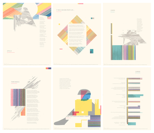 16C-182_Formants, Poetry Foundation Broadside Set_Nick Butcher/Nadine Nakanishi