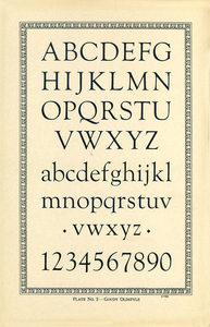 19A-187_Goudy Old Style typeface design_Frederic W. Goudy