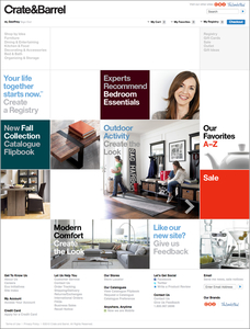 19E-07_Crate & Barrel: C&B Website Redesign_Alessandro Franchini/C&B Team