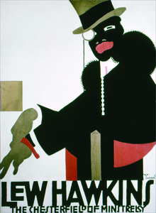 19C-18_Orpheum Theater/Lew Hawkins Poster_Alfonso Ianelli