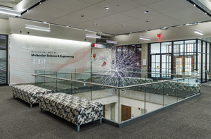 20E-01_Signage & Wayfinding: University of Notre Dame - McCourtney Hall_Ted Kiper, Kim Cardosi, & Emmett Boblick