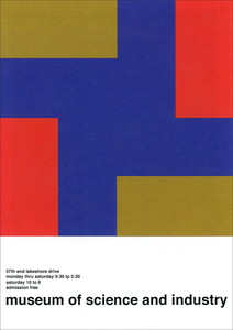 5A-41_Chicago Poster: Museum of Science and Industry_John Rieben