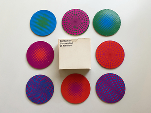 21A-38_Container Corporation of America: Corrugated Coasters_John Rieben