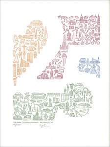 21A-20_WTTW Letterpress Print: 25 Years_Hal Kugeler