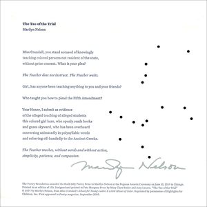 21A-27d_Poetry Foundation: Pegasus Award Keepsake_Mary Clare Butler/Amy Leners