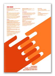 24B-25_Evanston Crisis Intervention and Referral Service poster_Gene Rosner